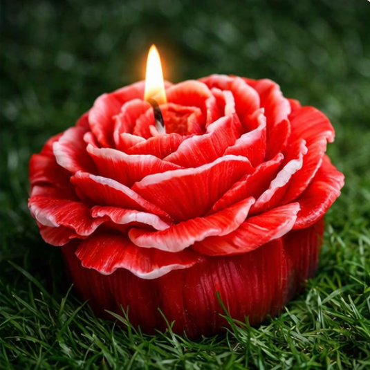 Rose Bloom Candle