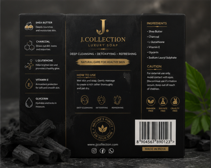 Charcoal Soap (100g)