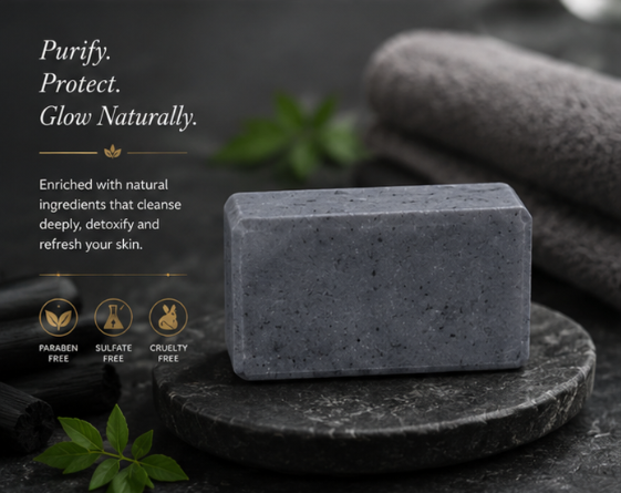 Charcoal Soap (100g)
