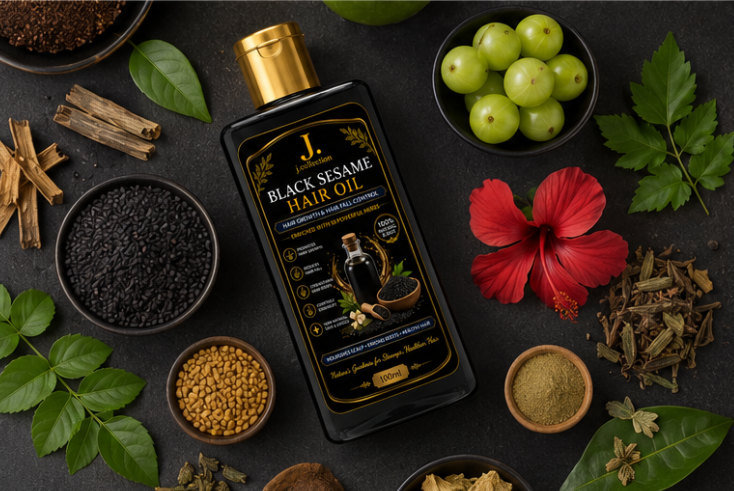 Black Sesame Hair Oil