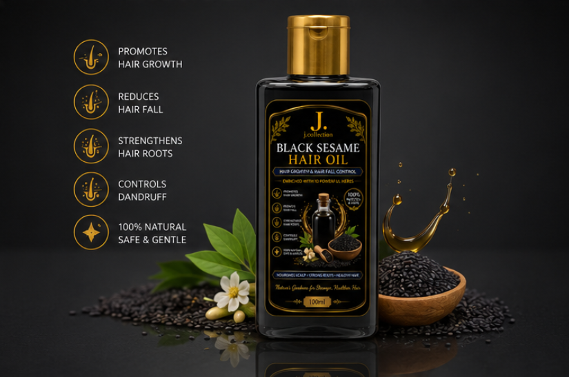 Black Sesame Hair Oil