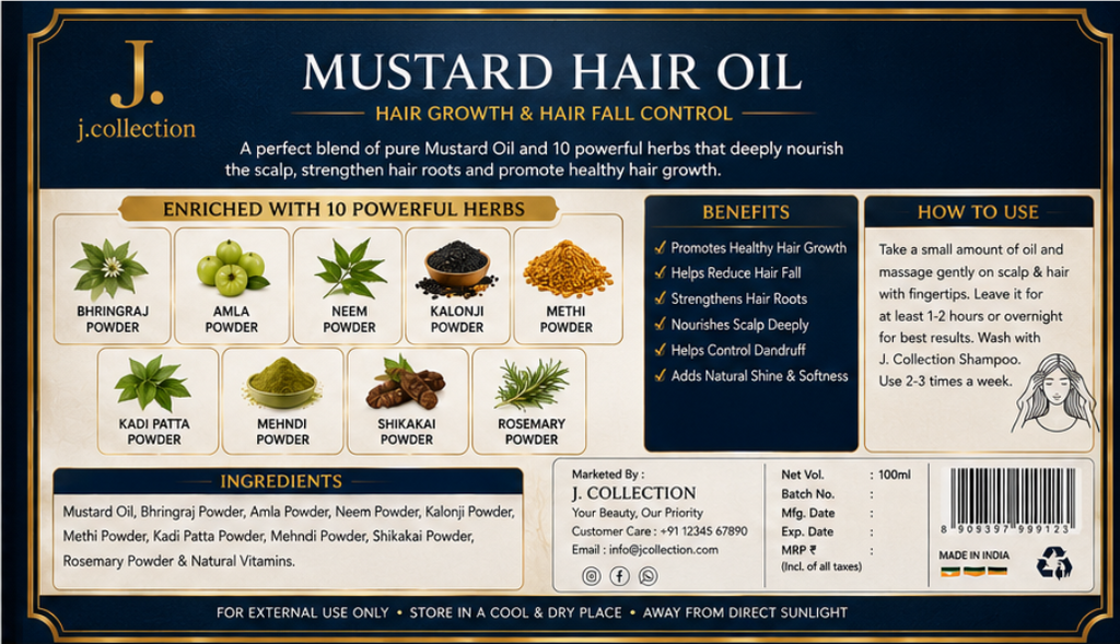 Mustard Hair Oil