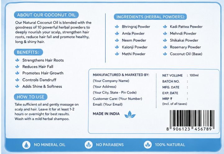 Coconut Hair Oil